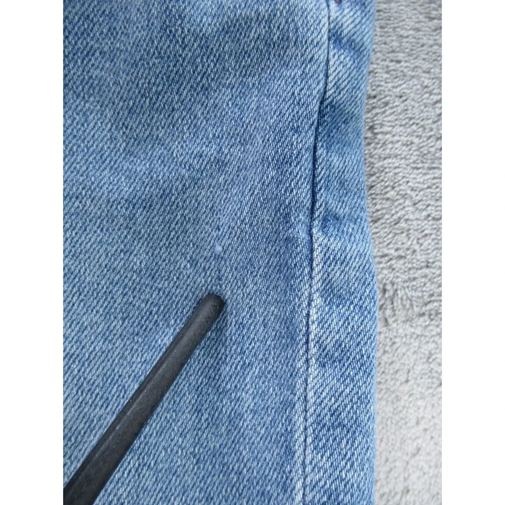 ASOS Design Slim Fit Jeans Men's 32x32 (Actual 28x29.5) Light Wash Blue 5-Pocket